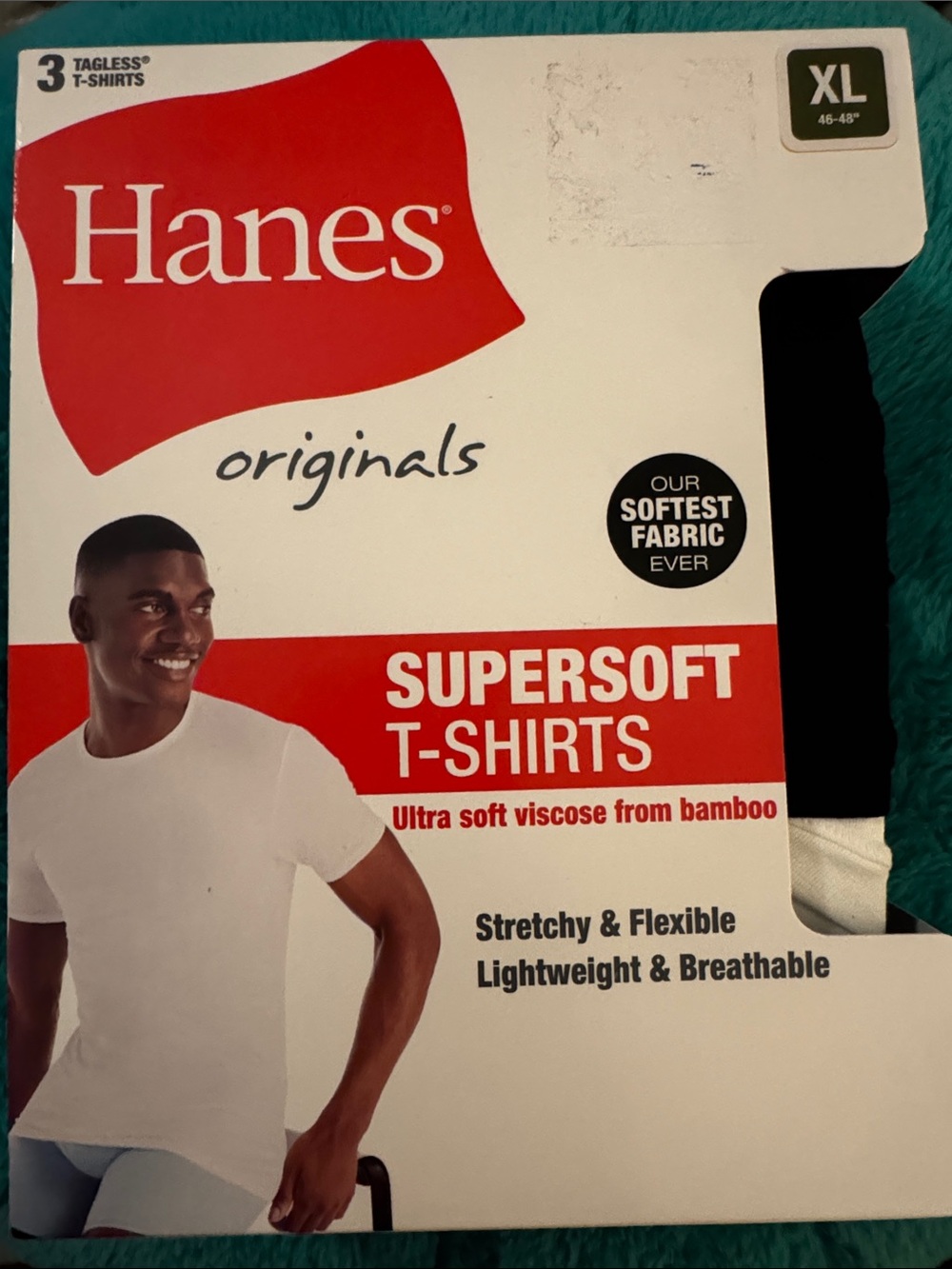 New Hanes Supersoft T-Shirts - XL